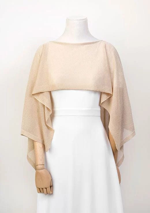 Châle Cérémonie Doré